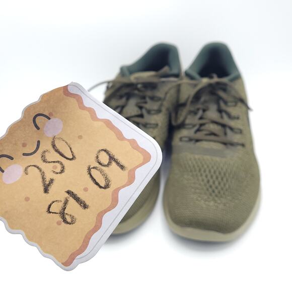 Nike Free RN Olive Green Black Running  831508-303 mens size 12 - Picture 8 of 9